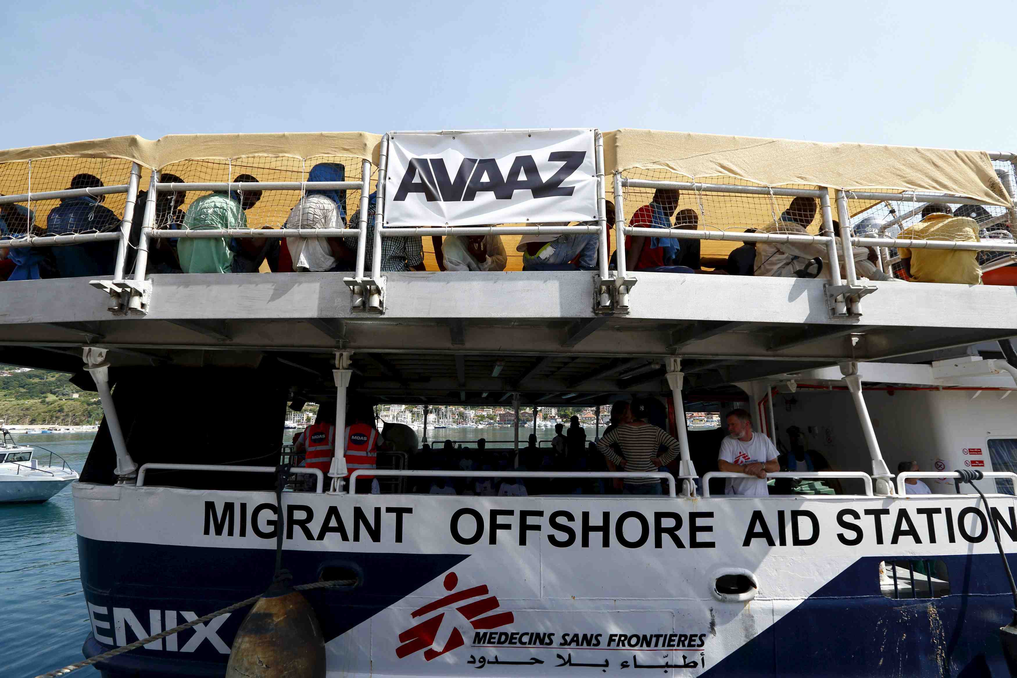 Un bateau de migrants a chavire en mediterranee
