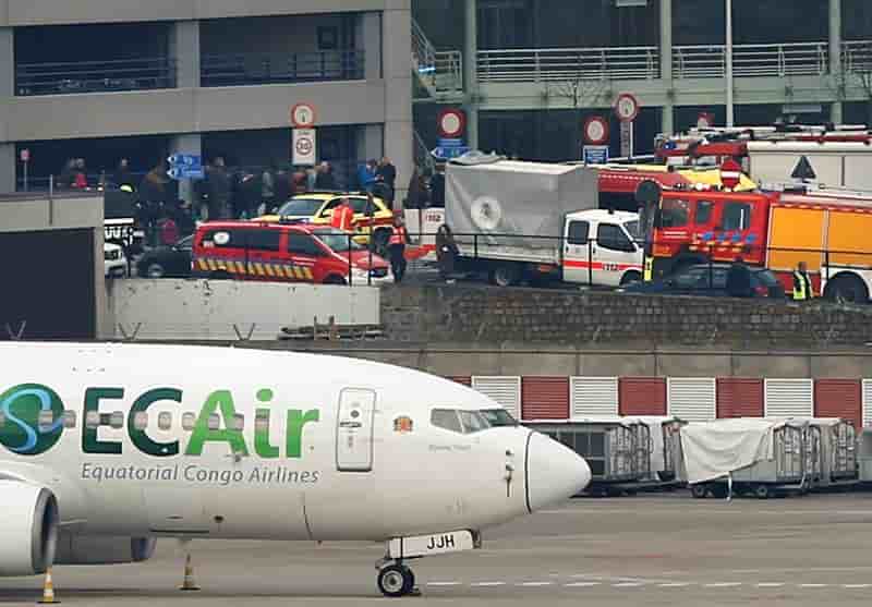 Serie d'explosions a bruxelles