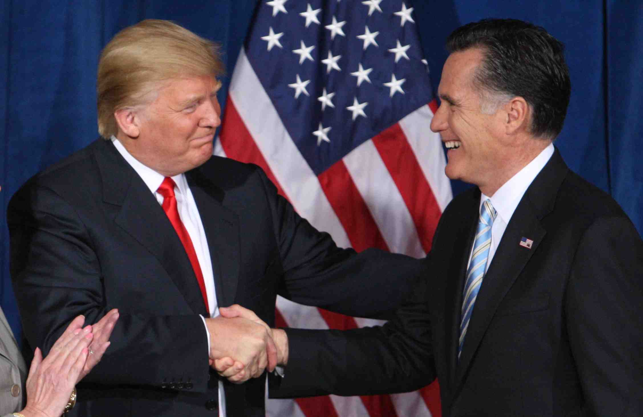 Trump pourrait nommer mitt romney secretaire d'etat