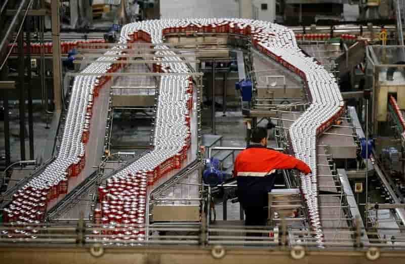 Recul des prix a la production en zone euro