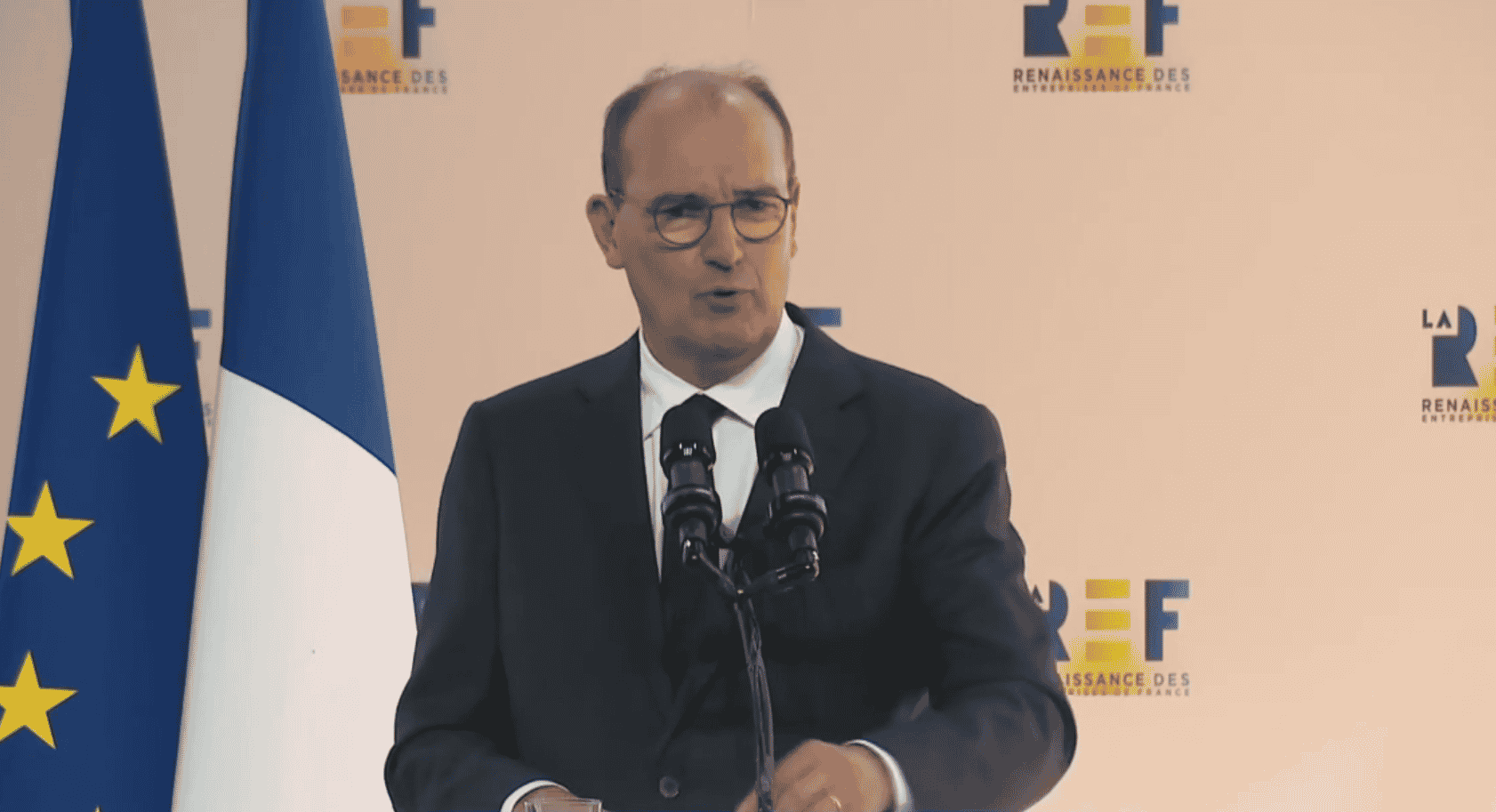 Convaincre, malgré les inconnues dans l'équation de la relance, telle était la mission de Jean Castex qui a souligné les engagements du gouvernement en faveur de l'industrie.