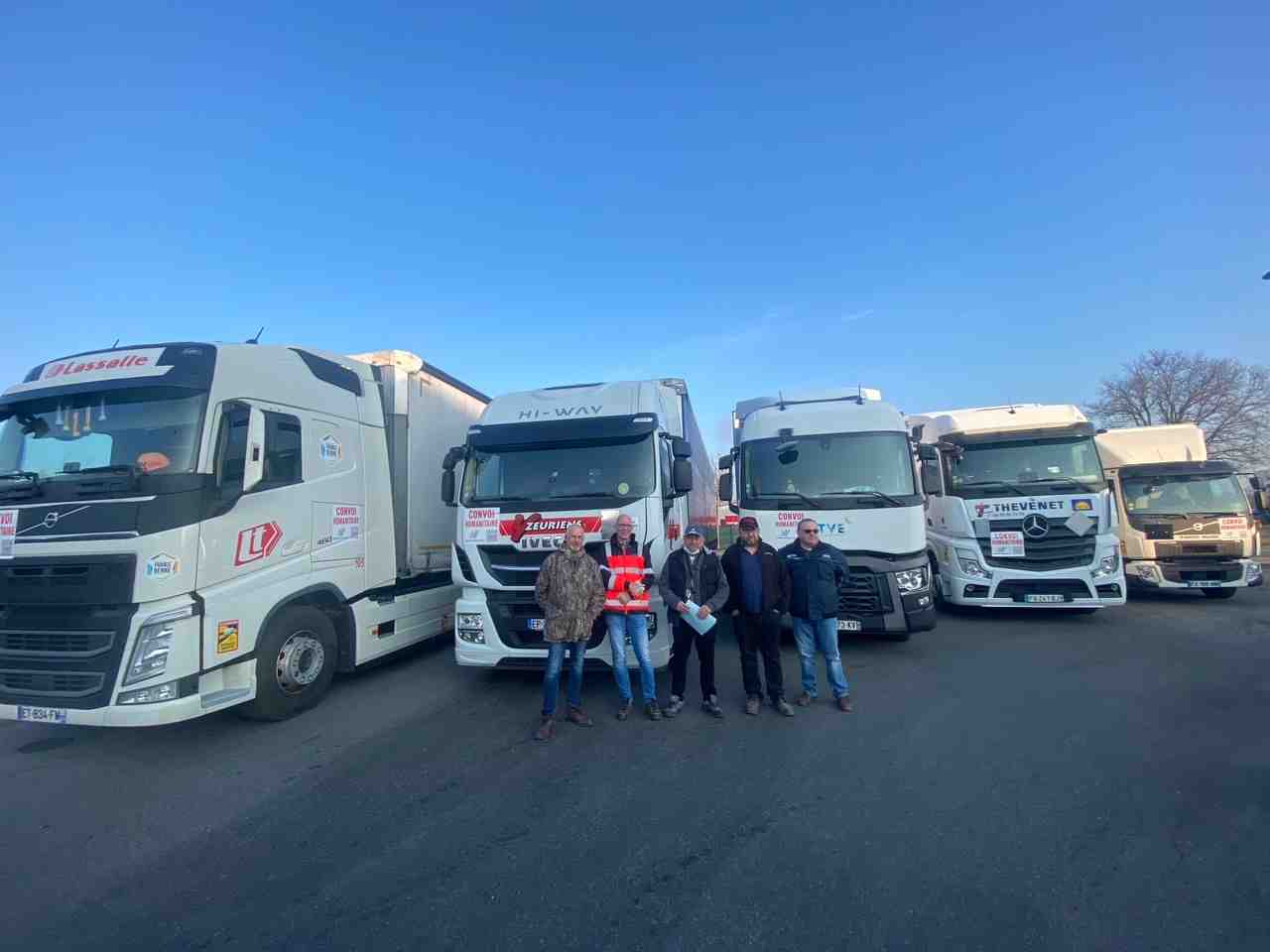 Convoi humanitaire Lassalle