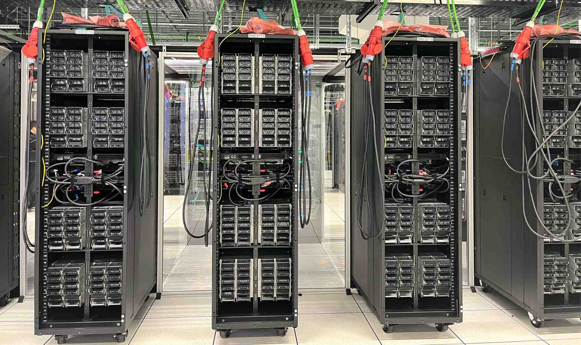 Un datacenter de Nebius, spécialiste néerlandais de l'infrastructure IA dans le Cloud.