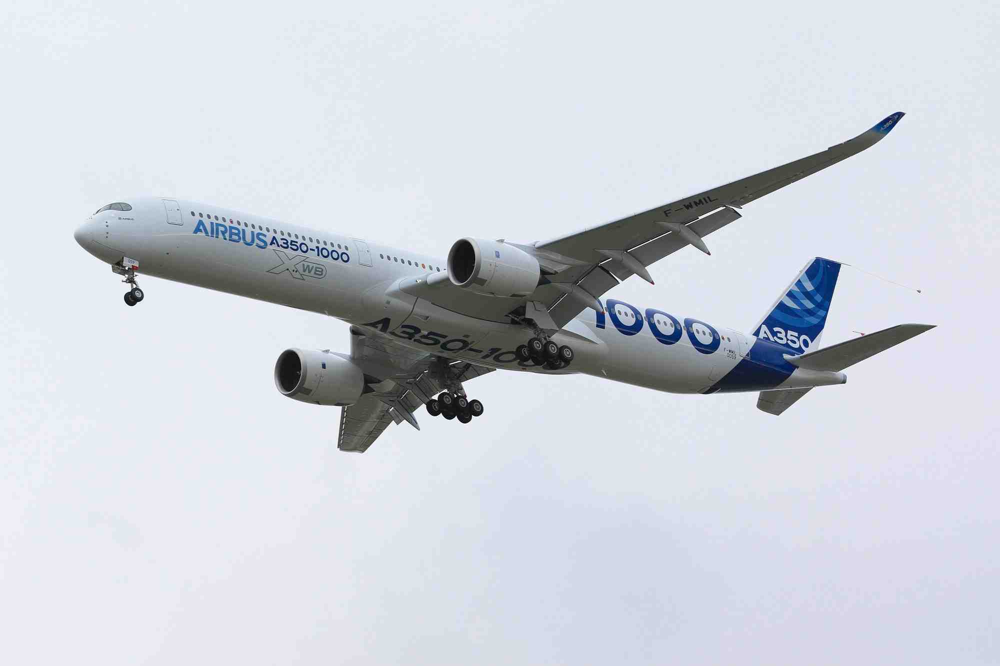 1er vol A350-1000