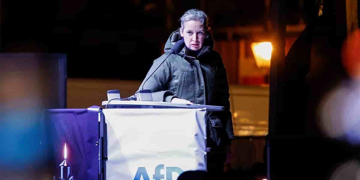 Alice Weidel, cheffe de file de l'AfD à Magdebourg, présente le terroriste de Magdebourg comme un islamiste, reprenant les théories complotistes.