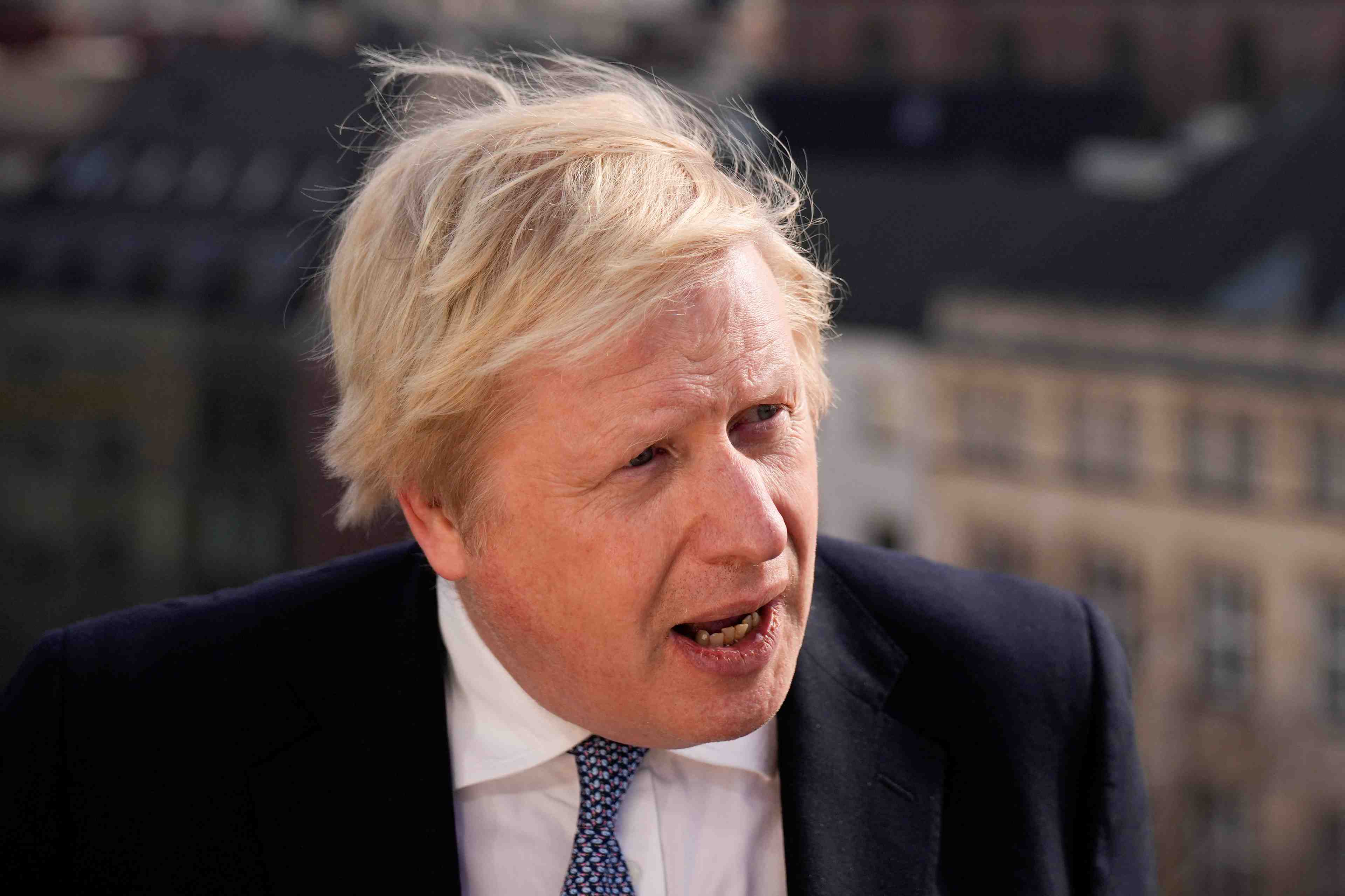 Ukraine: johnson evoque le risque d'un "conflit arme le plus important en europe depuis 1945"