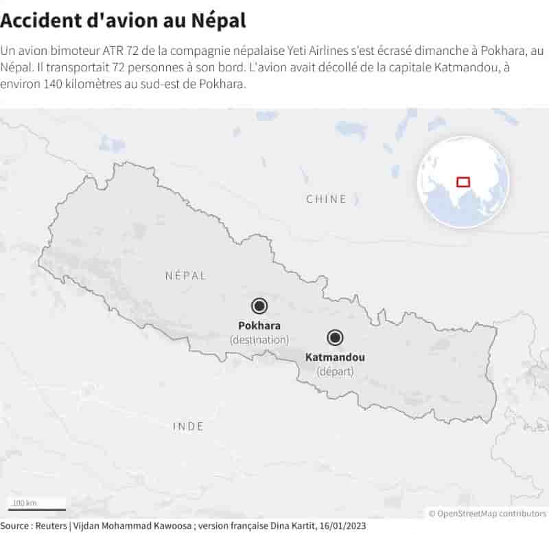 Accident d'avion au nepal
