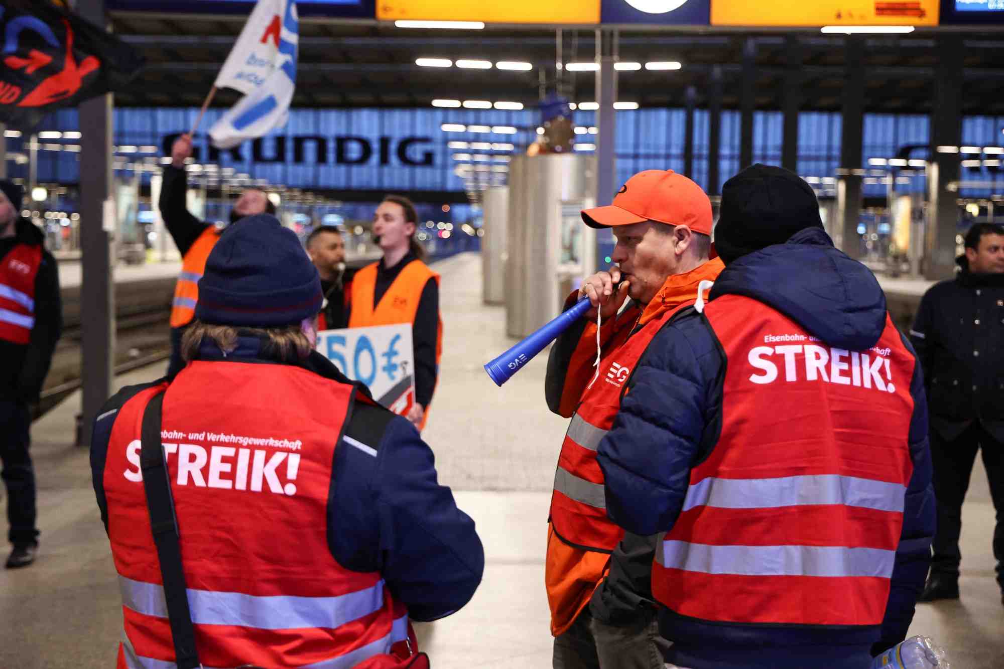 grève, Allemagne, Verdi