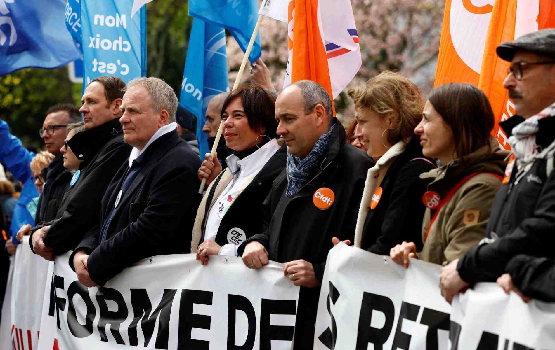 Manifestation 6 avril syndicats réforme des retraites
