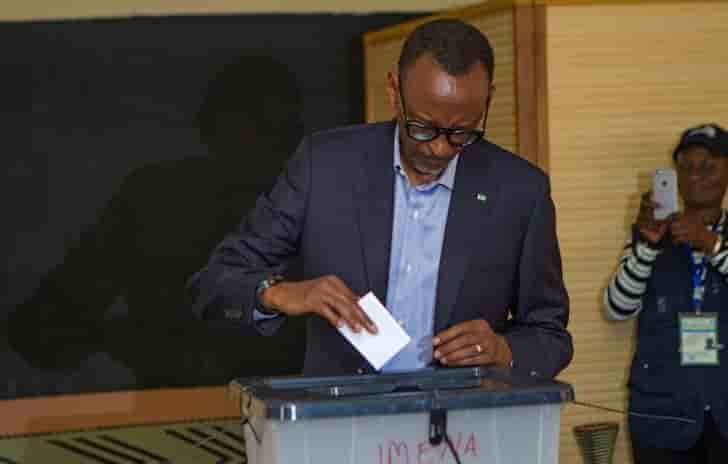 Kagame reelu haut la main au rwanda