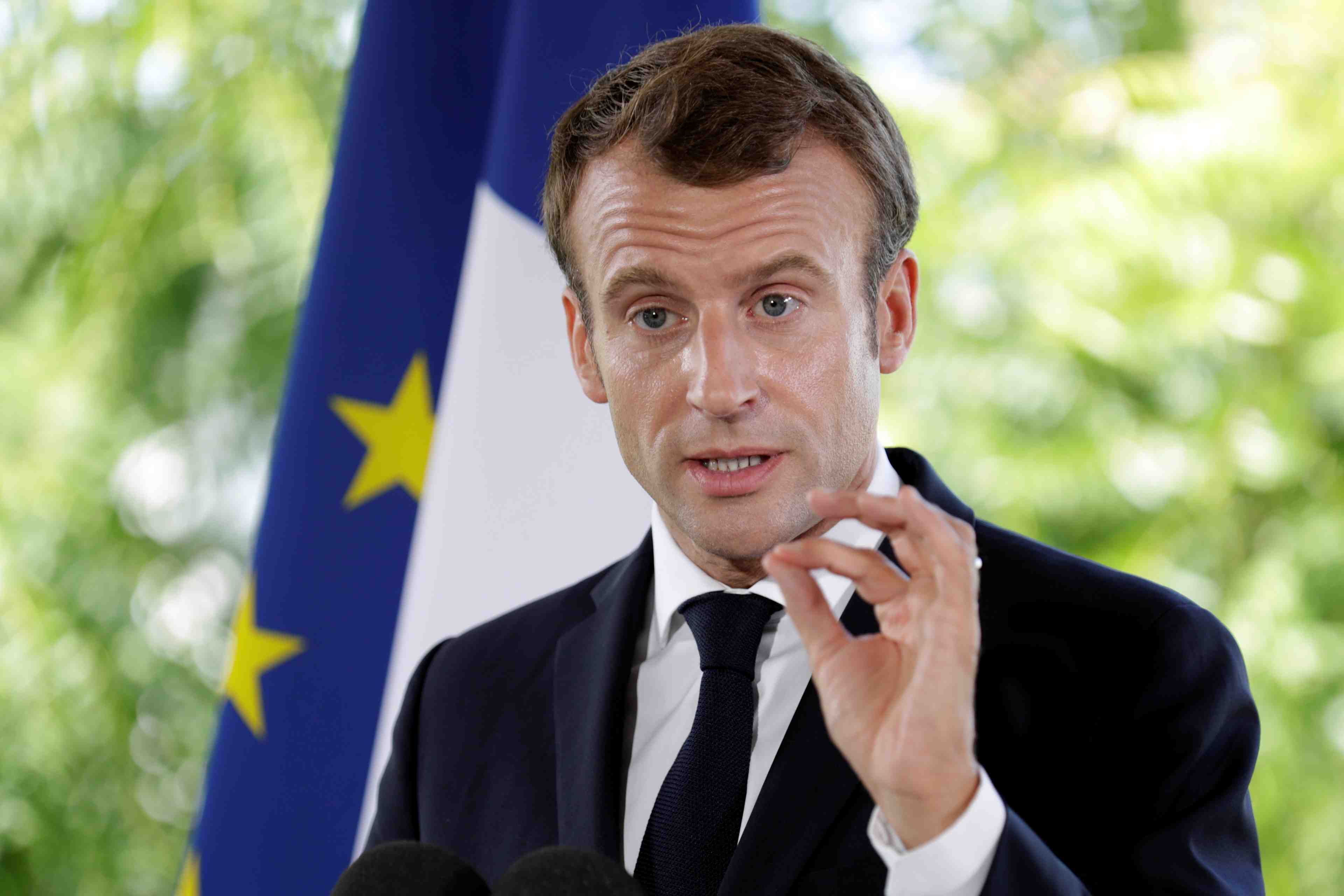 Brexit: la france se prepare sans "caractere agressif", declare macron