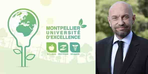 Philippe Augé, président de l'Université de Montpellier