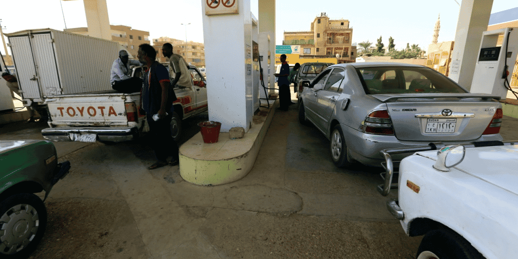 station services khartoum soudan carburants