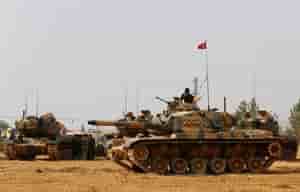 Mouvement militaire turc a la frontiere irakienne