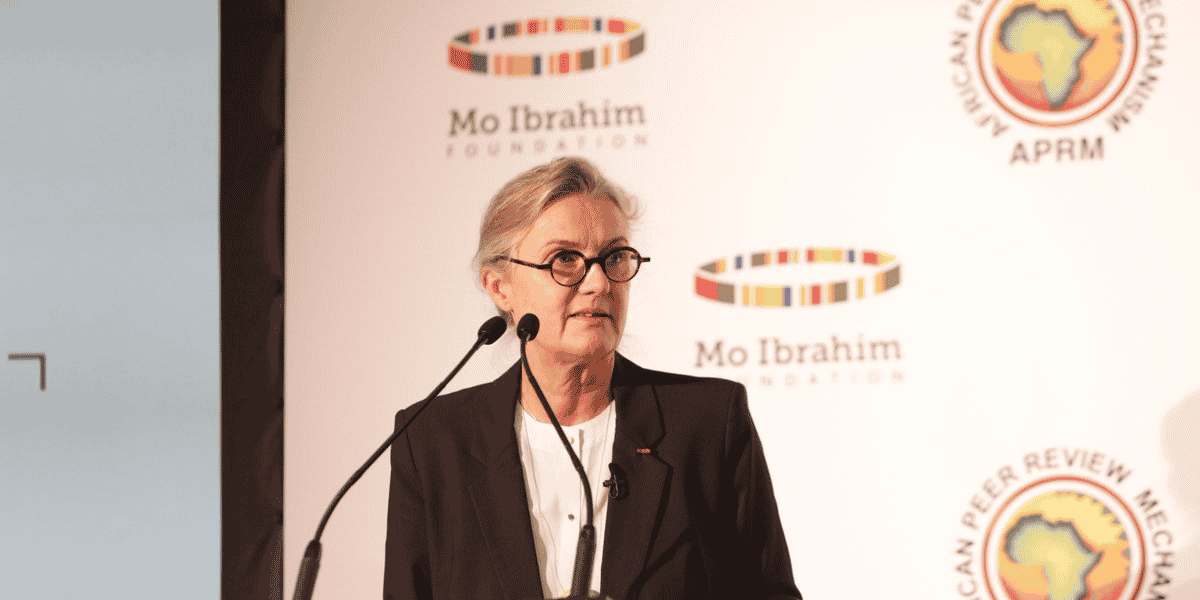 Nathalie Delapalme, Directrice exécutive et membre du Board de la Fondation Mo Ibrahim.