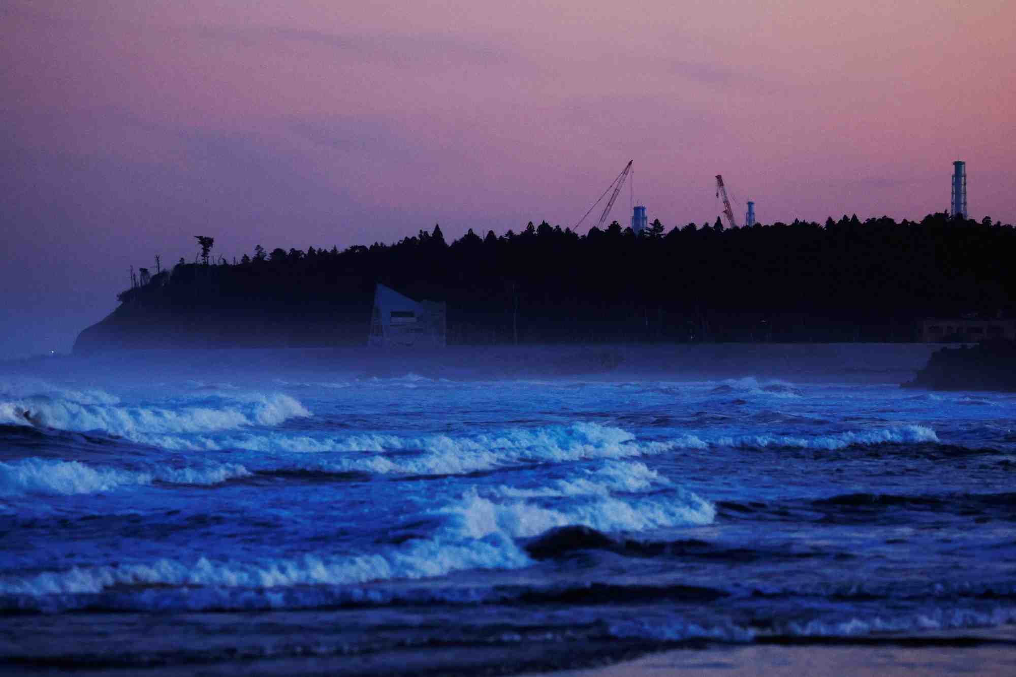 La centrale nucleaire desactivee de fukushima dai-ichi, japon
