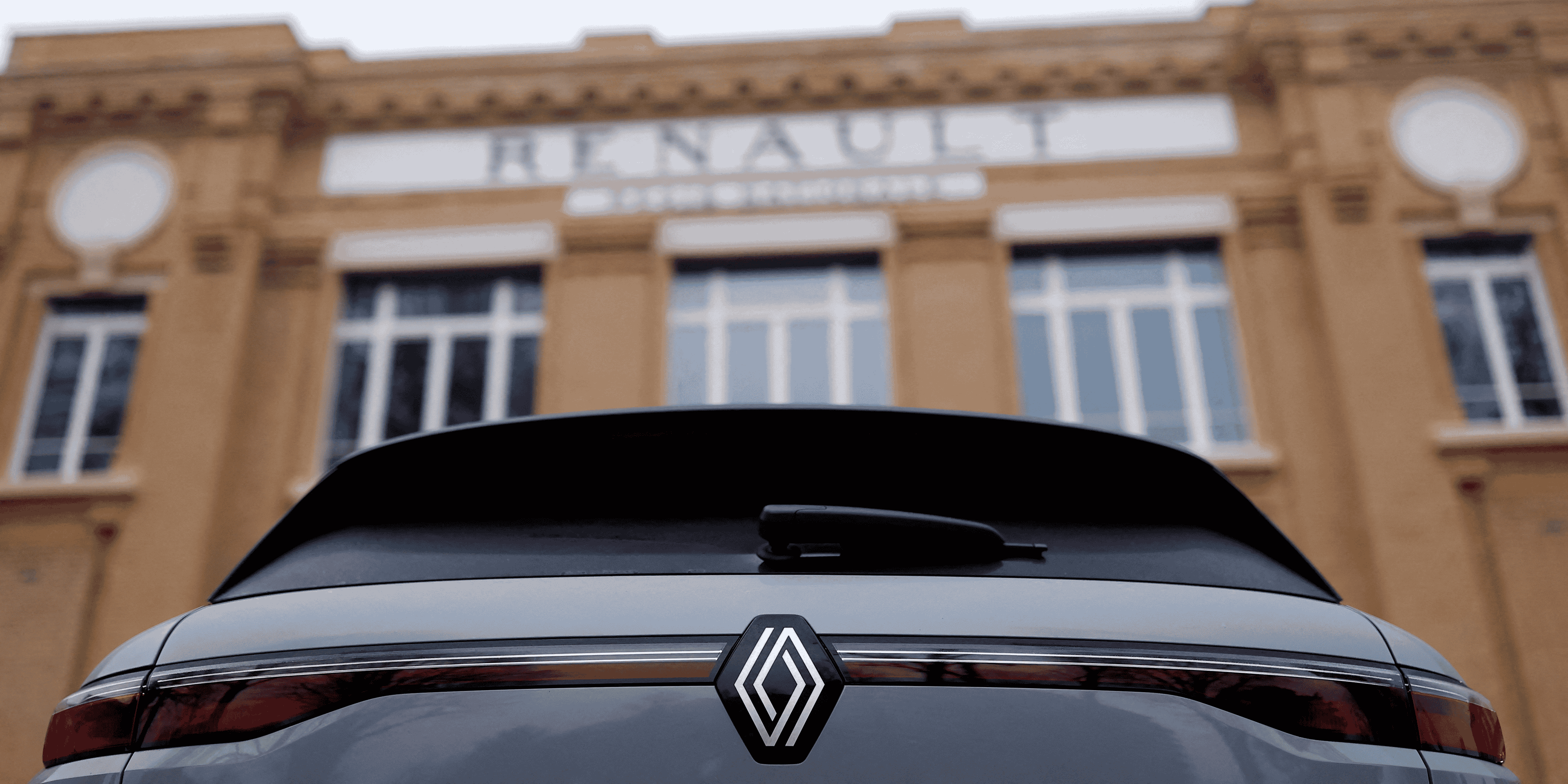 Un vehicule du constructeur automobile francais renault