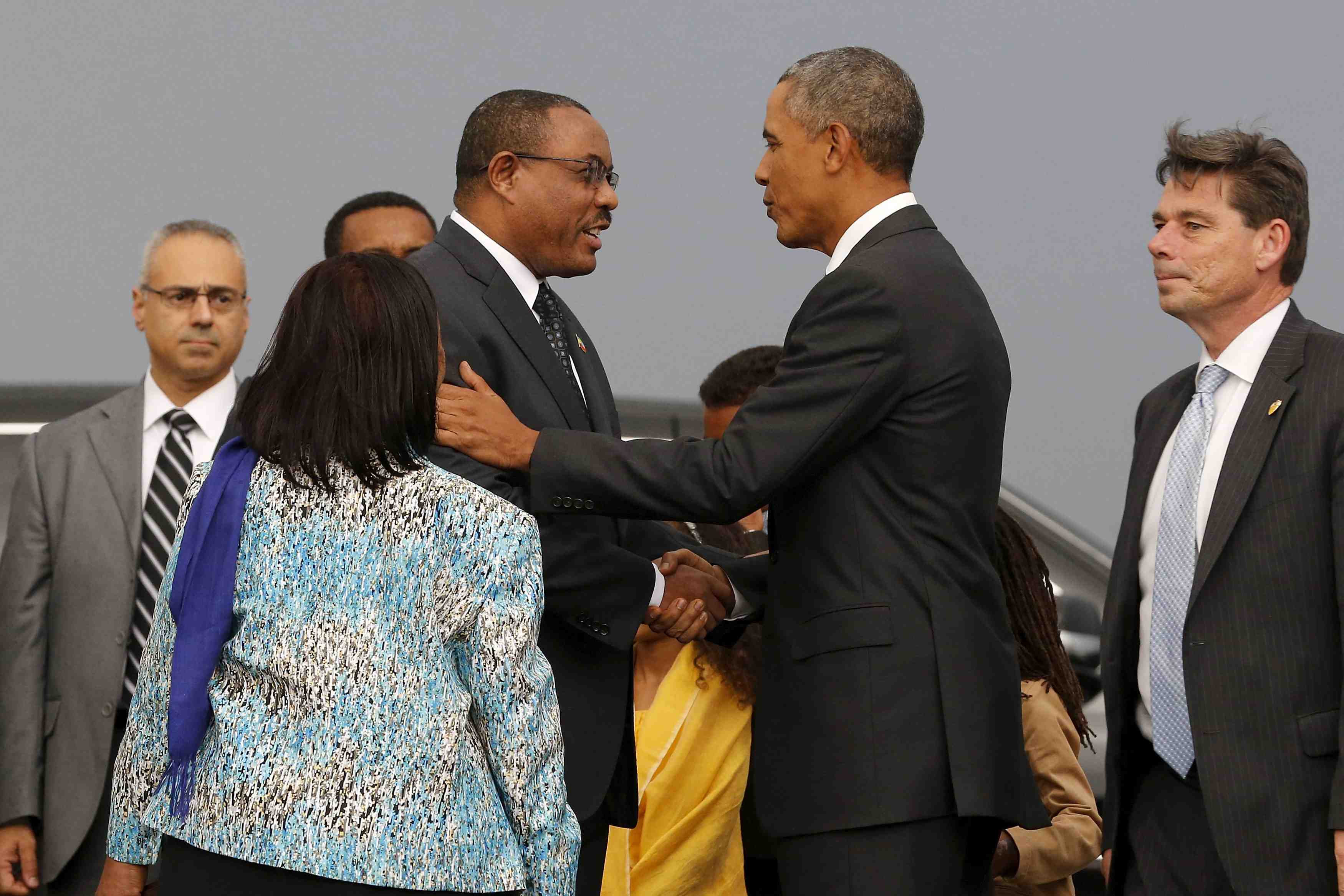 Securite et economie au menu de la visite d'obama en ethiopie