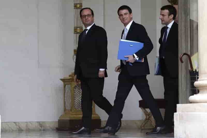 Le ton monte apres la demission d'emmanuel macron