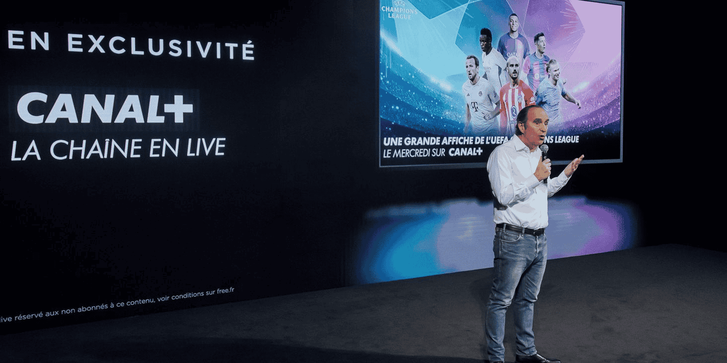 Xavier Niel, le fondateur d'Iliad, la maison-mère de Free.