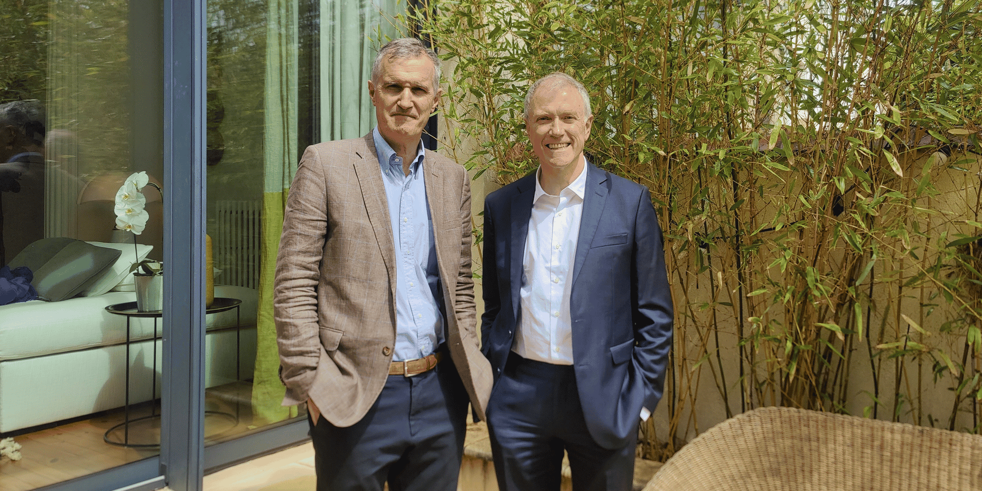 Jérôme Ruppli, directeur général, et Jérôme Gasquet, président, de GT Logistics.