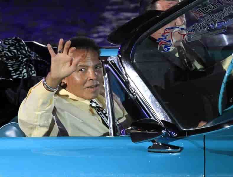 Mohamed ali est sorti de l'hopital