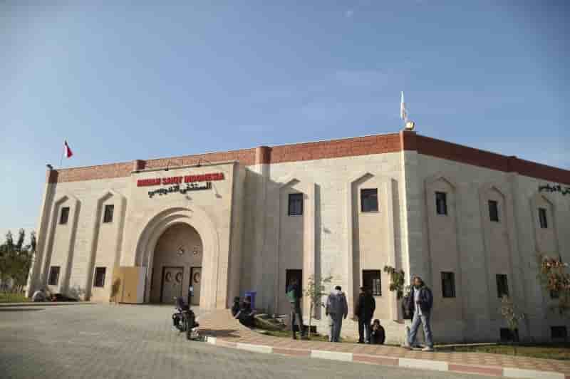 Premier hopital a gaza depuis dix ans