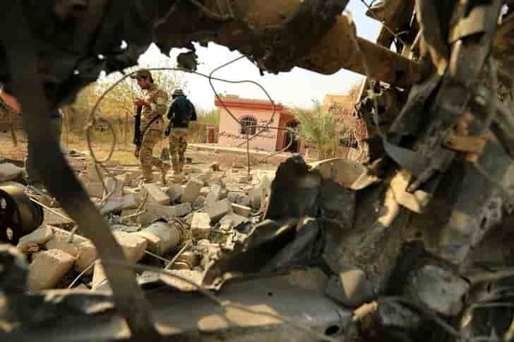 L'ei a emmene des familles dans sa fuite au sud de mossoul
