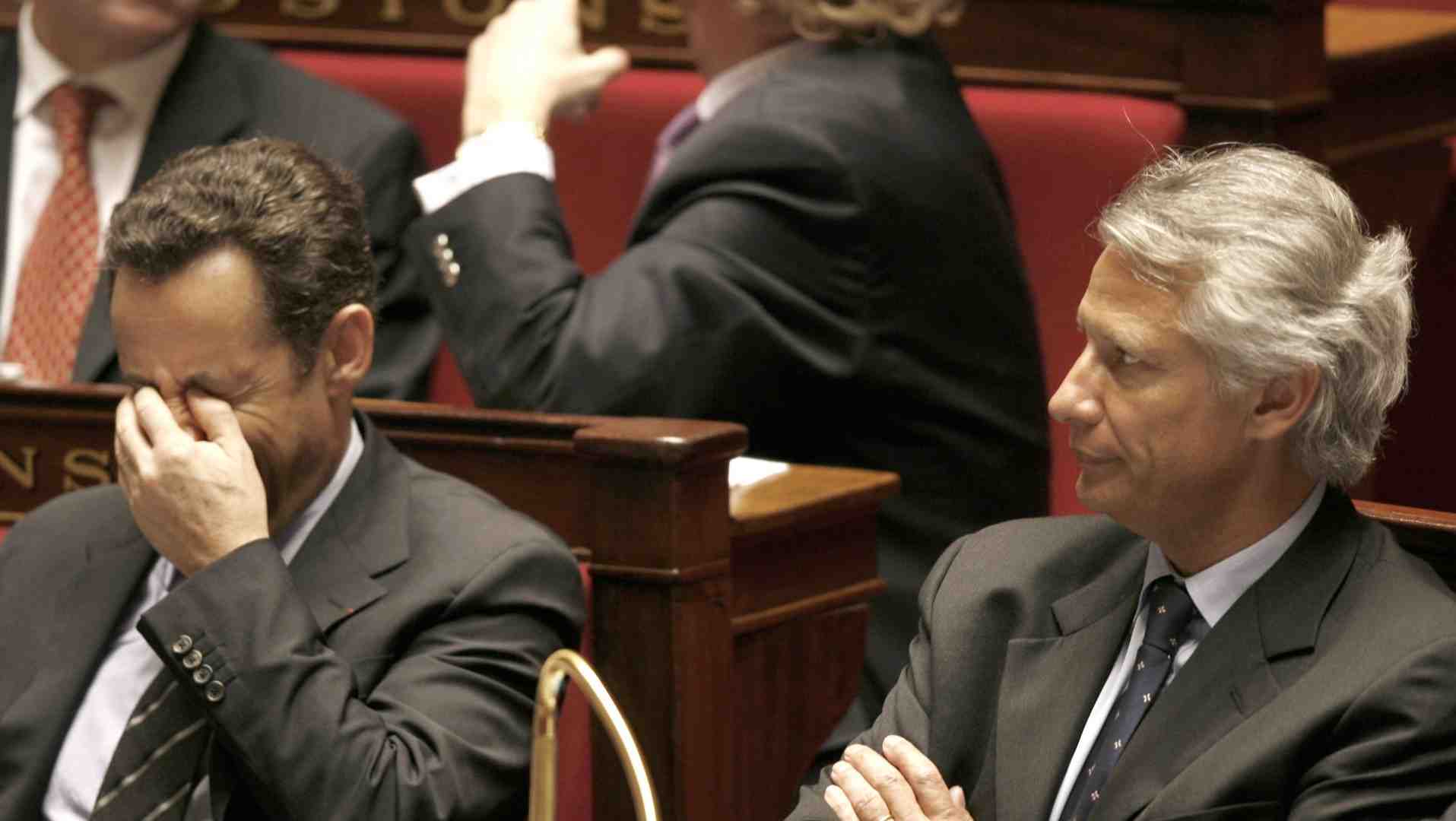 nicolas sarkozy et villepin