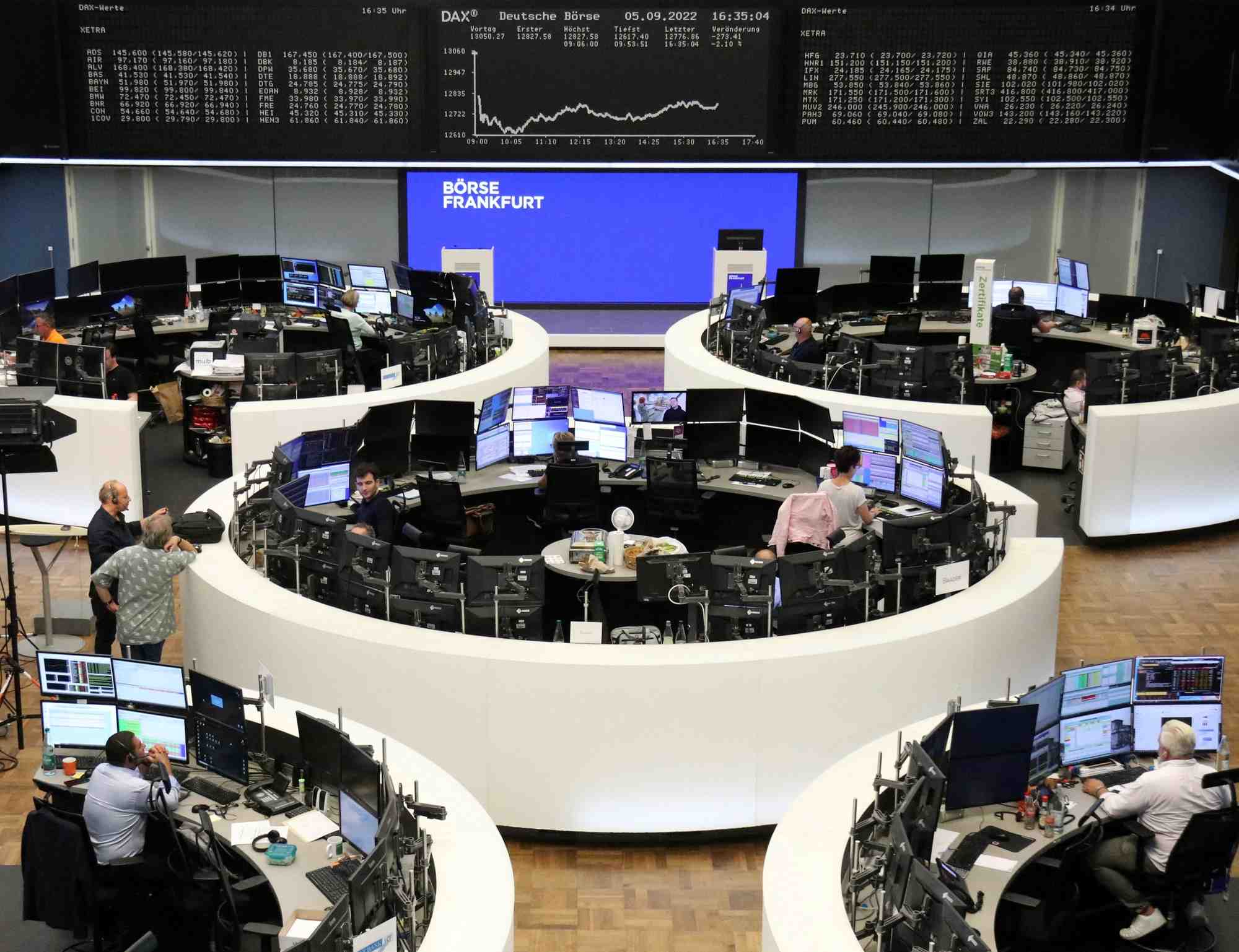 La hausse se poursuit en europe avec les banques apres la bce