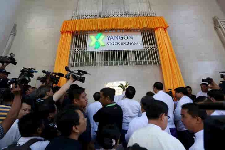 La bourse de rangoon accueille sa premiere societe