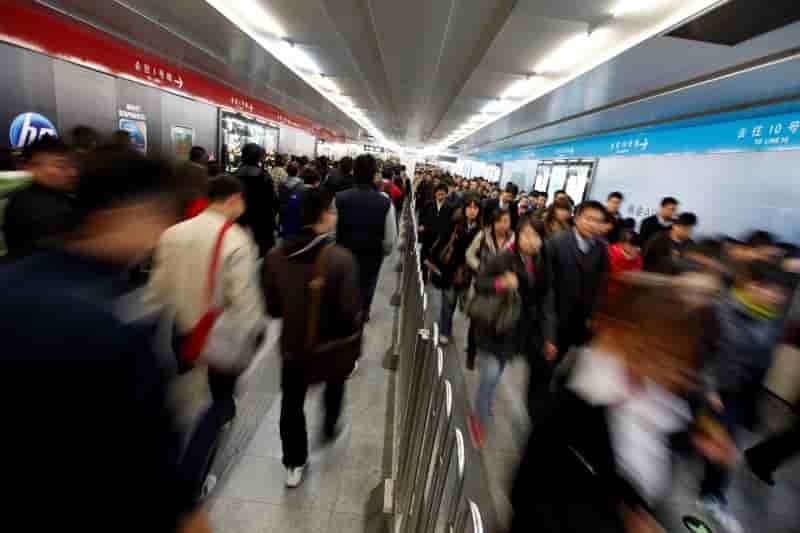 La chine compte 1,373 milliard d'habitants