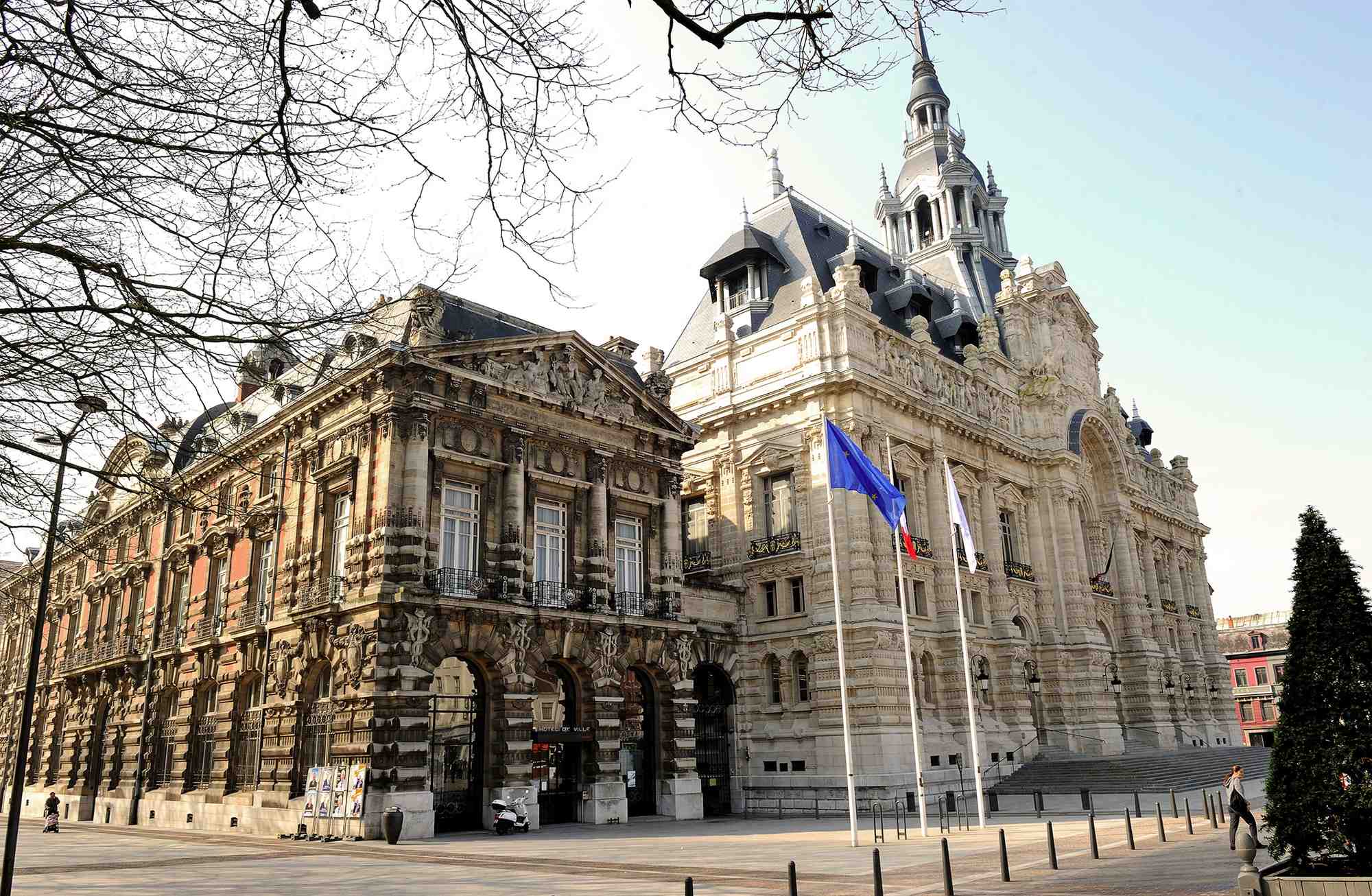 La mairie de Roubaix.