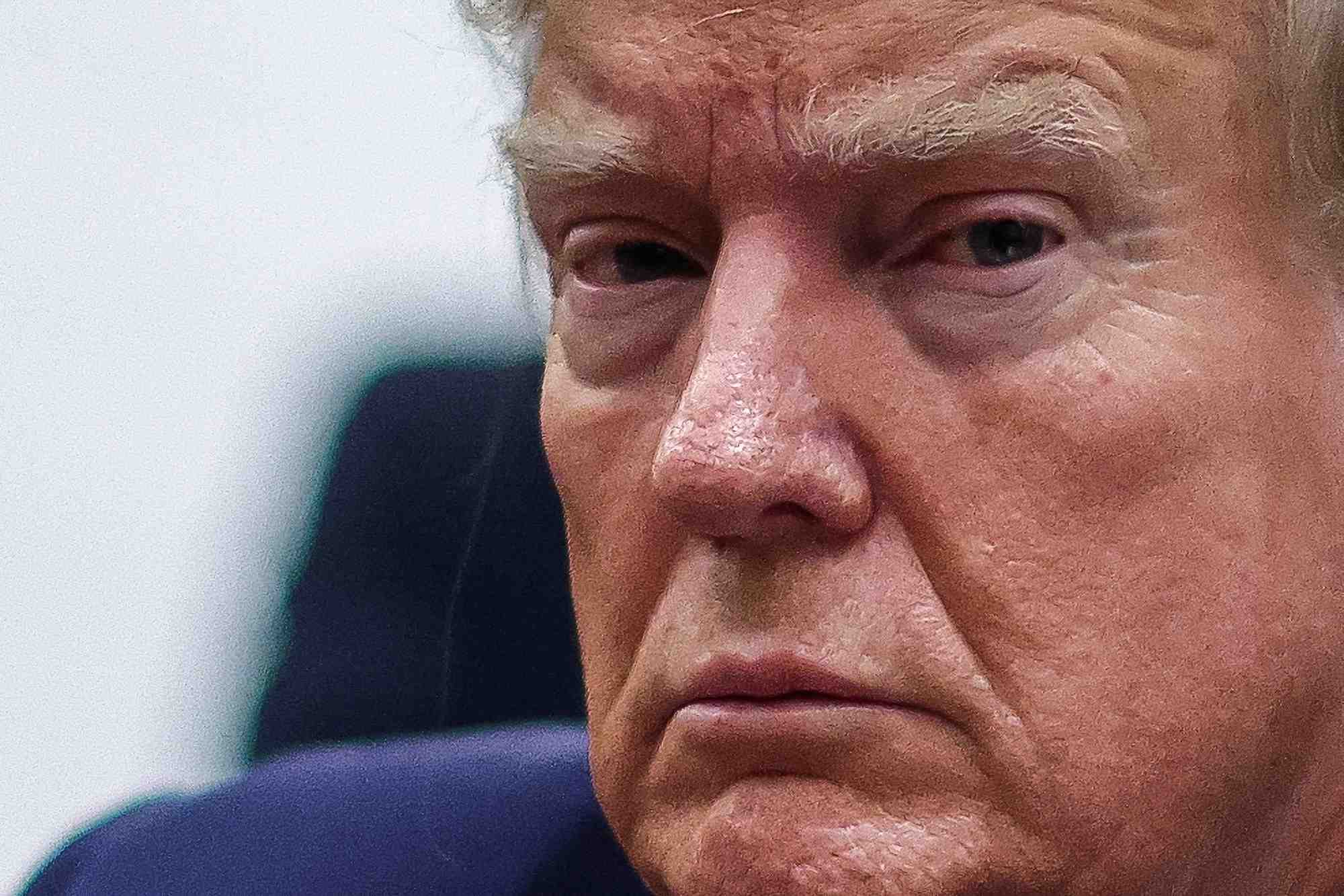 Donald Trump est poursuivi en Géorgie, là où sa photo d'identité judiciaire devenue culte a été prise.