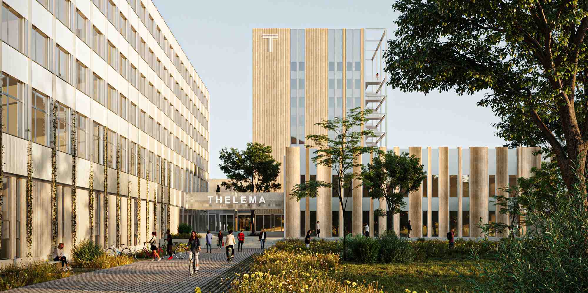 L'ancien siège de la Caisse des dépôts, construit en 1977 à La Jallère, au nord de Bordeaux, deviendra un campus multi-écoles à l'horizon 2027.