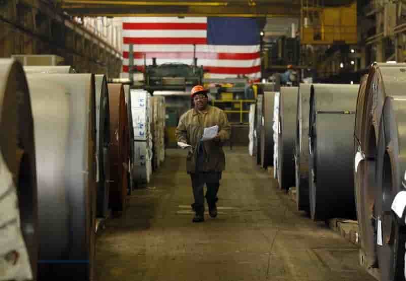 Nouveau recul de la production industrielle americaine en mars