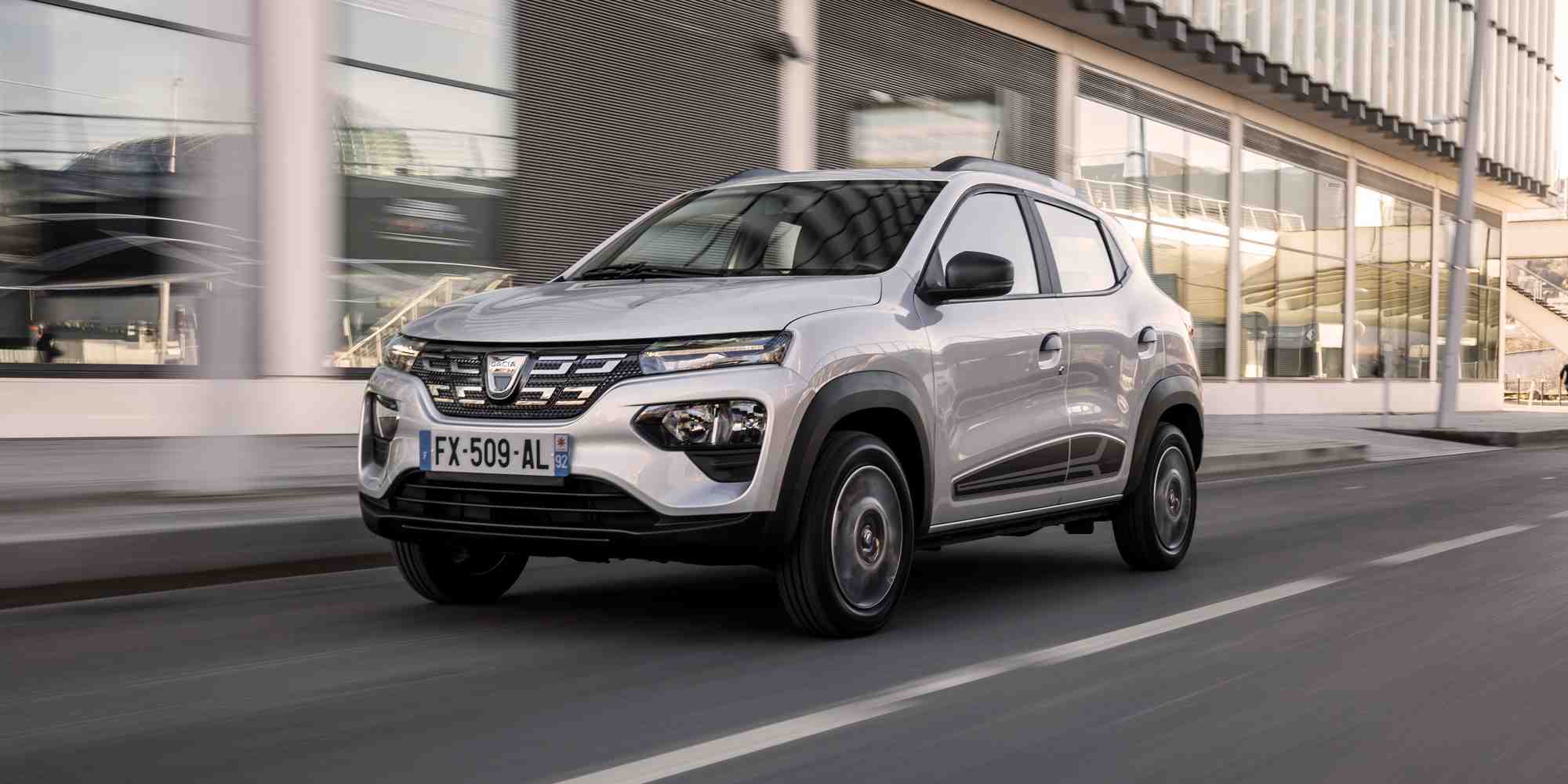 La Dacia Spring est, à l'heure actuelle, le seul modèle électrique commercialisé sous la marque Dacia.