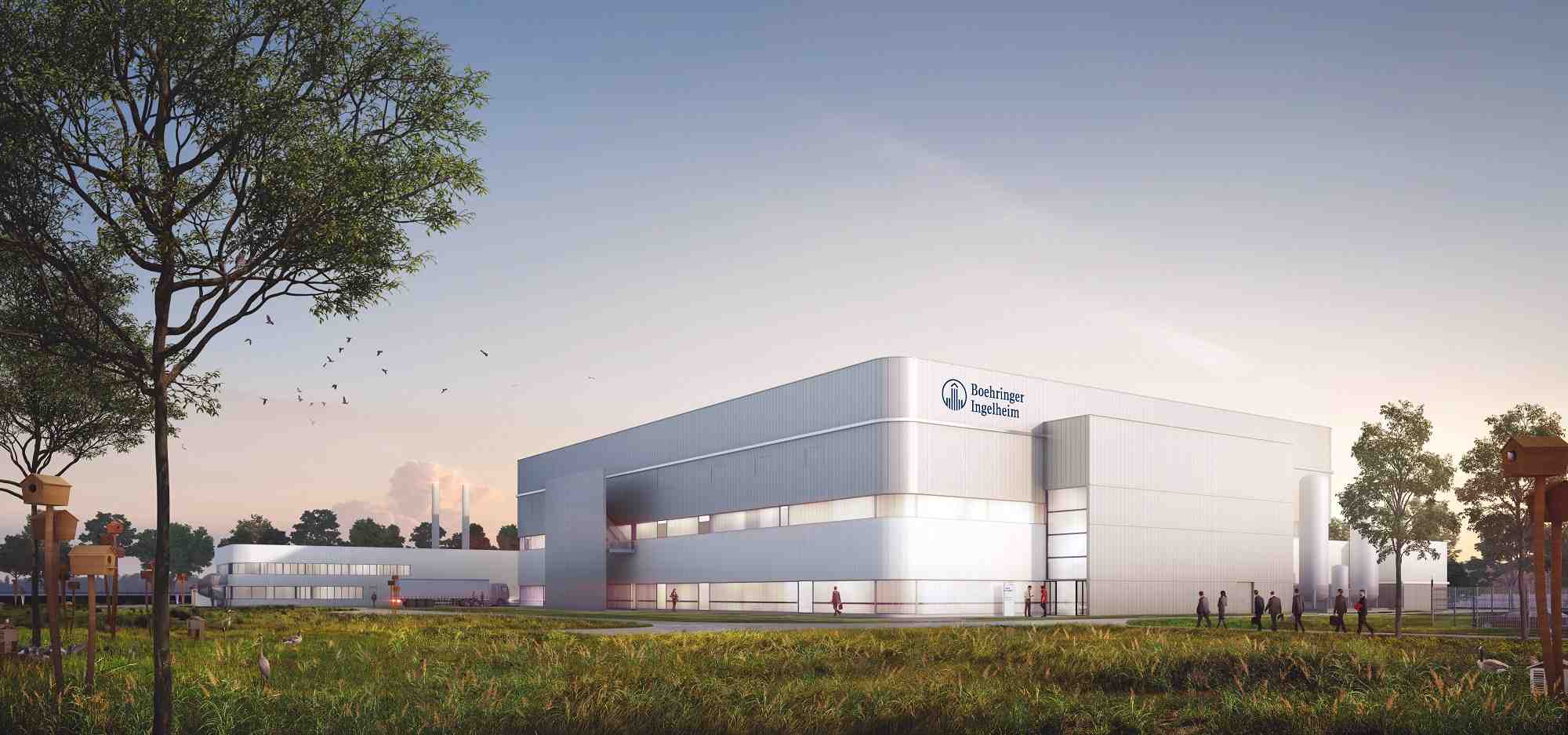 Le futur site de Boehringer Ingelheim de Jonage