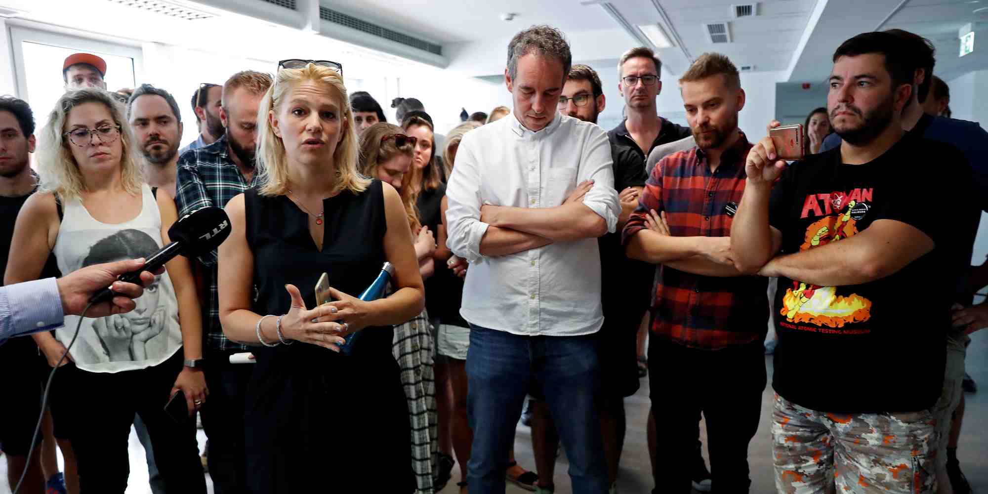 Hongrie: plus de 60 journalistes demissionnent apres le limogeage de leur redacteur en chef
