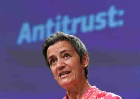 La taxe numerique pour la relance de l'ue concernera des centaines d'entreprises, dit vestager