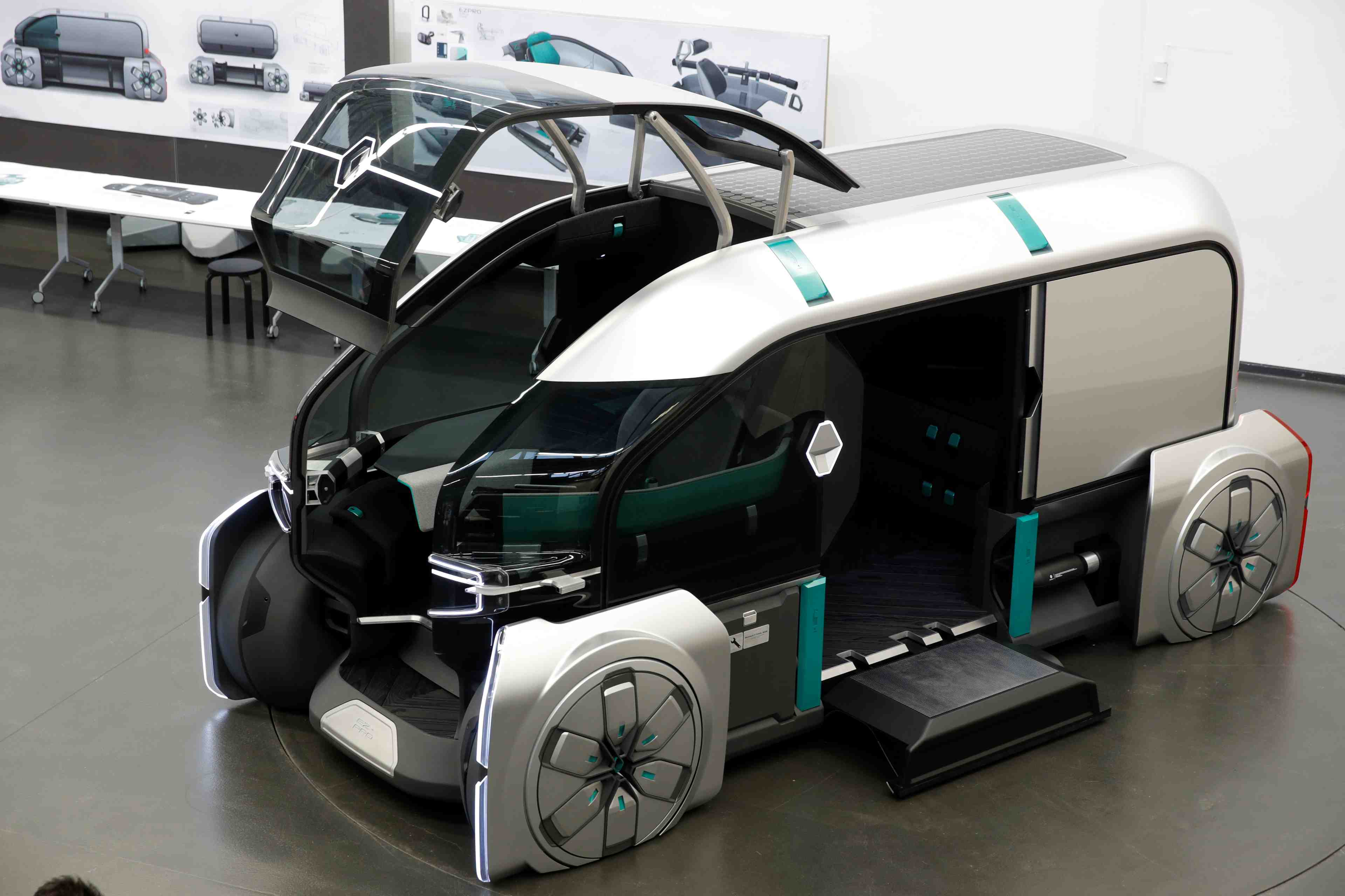 Renault: un camion autonome pour reinventer la livraison en ville