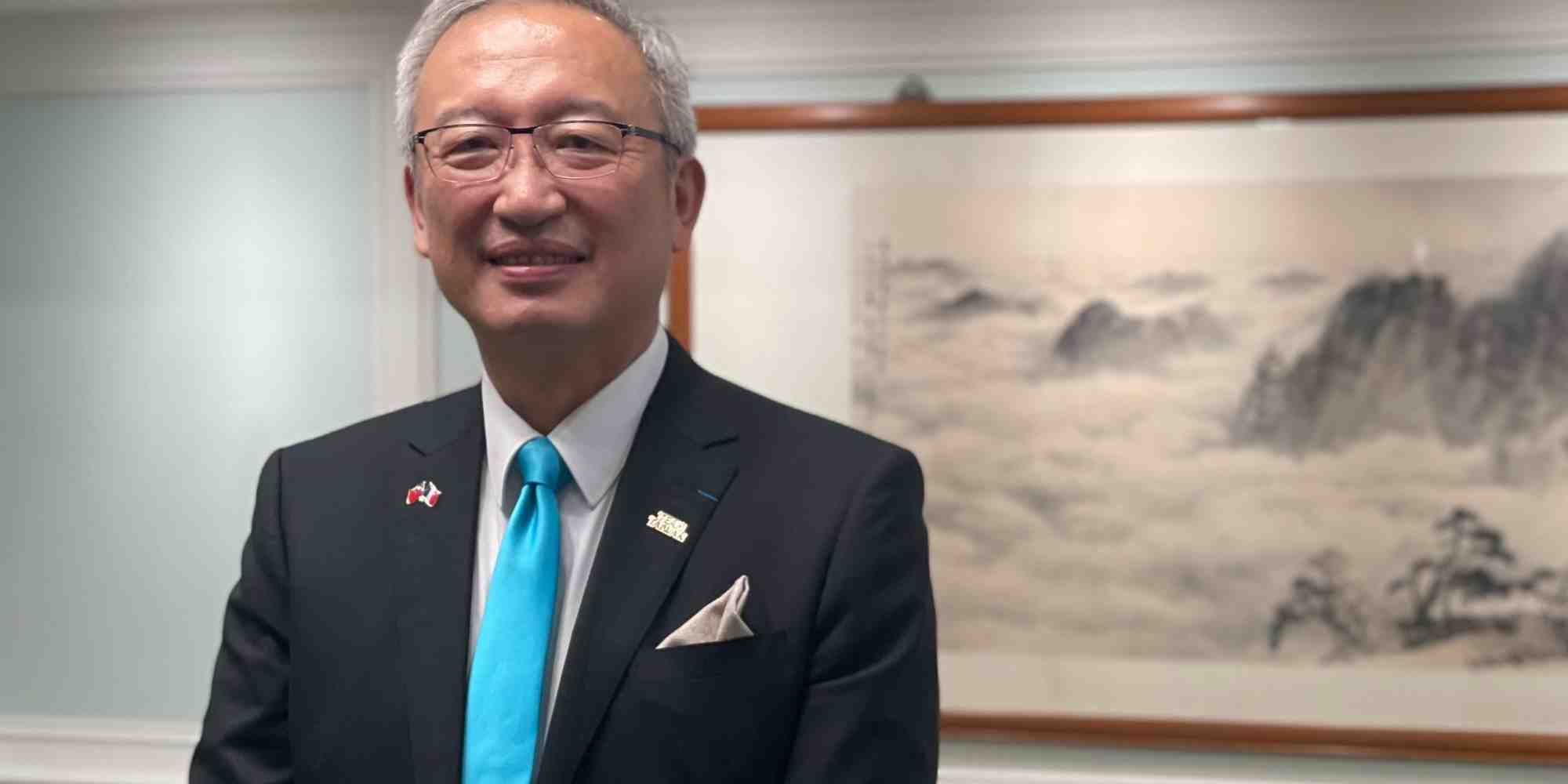 Le vice-ministre des Affaires étrangères taïwanais, François Chihchung Wu.