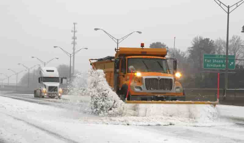 Le sud-est des Etats-Unis balayé par une tempête de neige