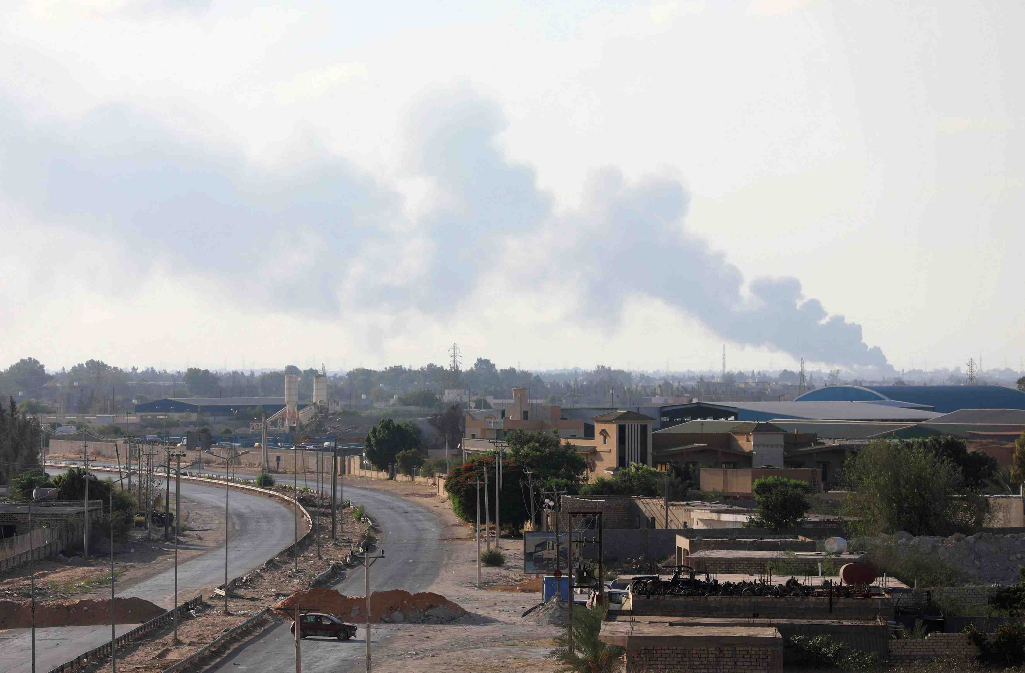 Le gouvernement libyen annonce la fin des combats a tripoli