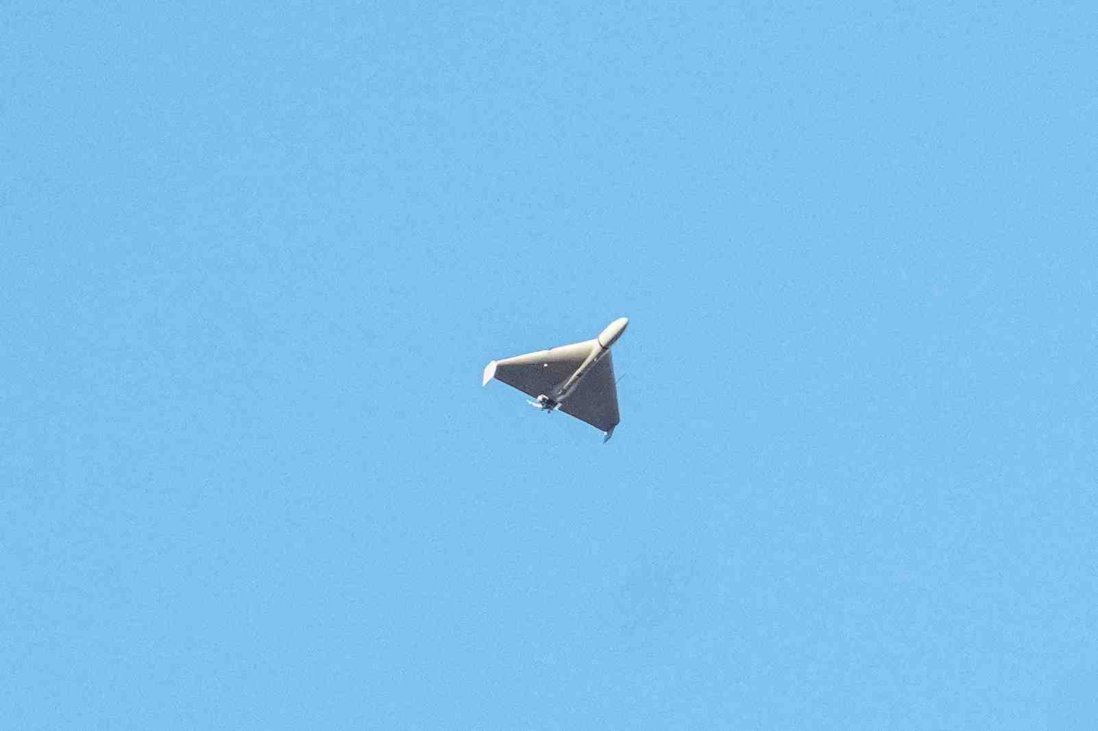 Un drone russe vu a kiev