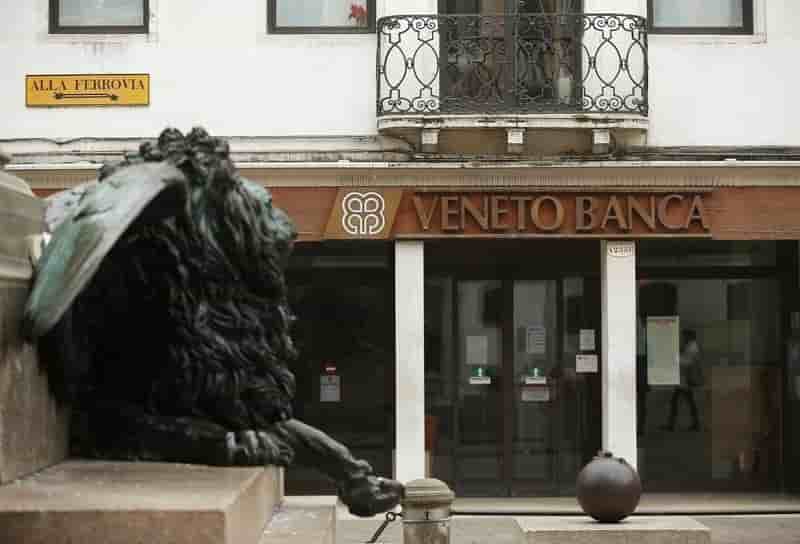 La fourchette du prix d'introduction en bourse de veneto banca fixee