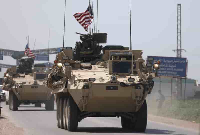 Les troupes us etendent leur presence dans le desert syrien