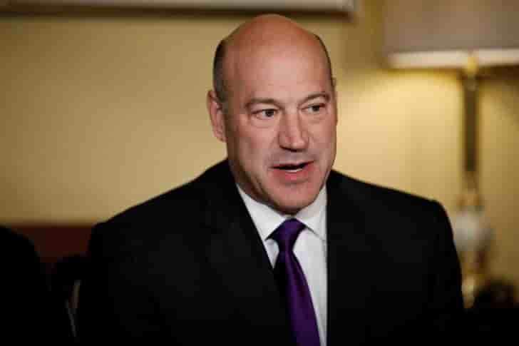 Depart du conseiller economique de la maison blanche gary cohn