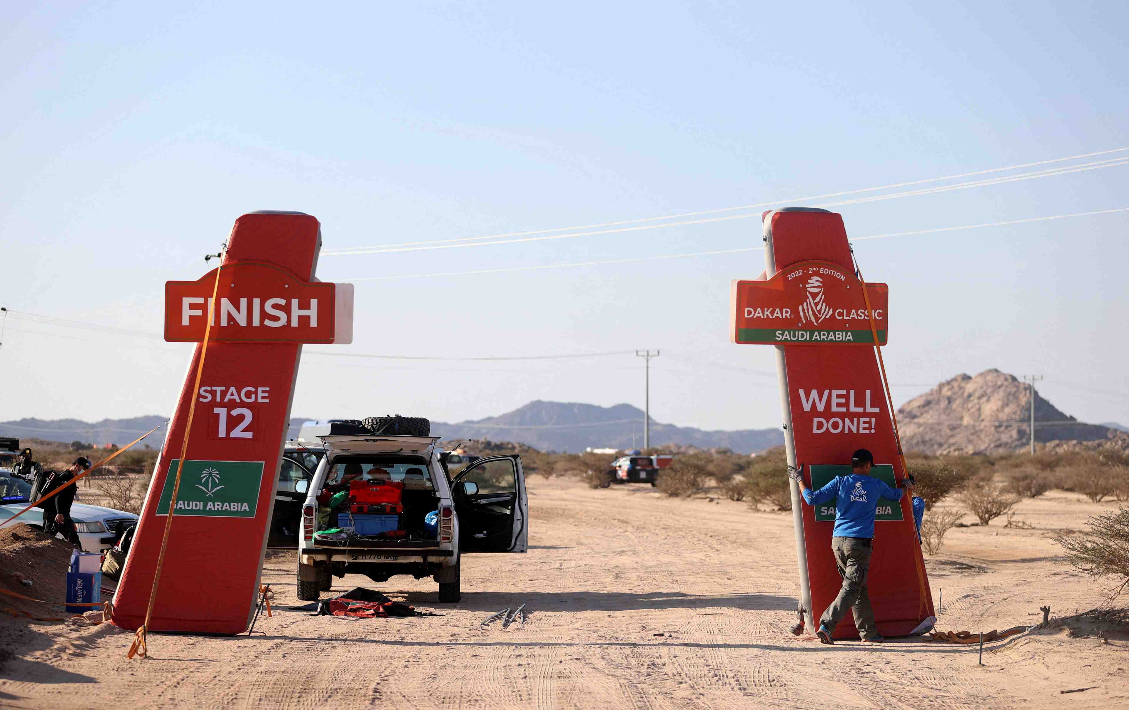 Mort d'un mecanicien francais en marge du rallye paris-dakar