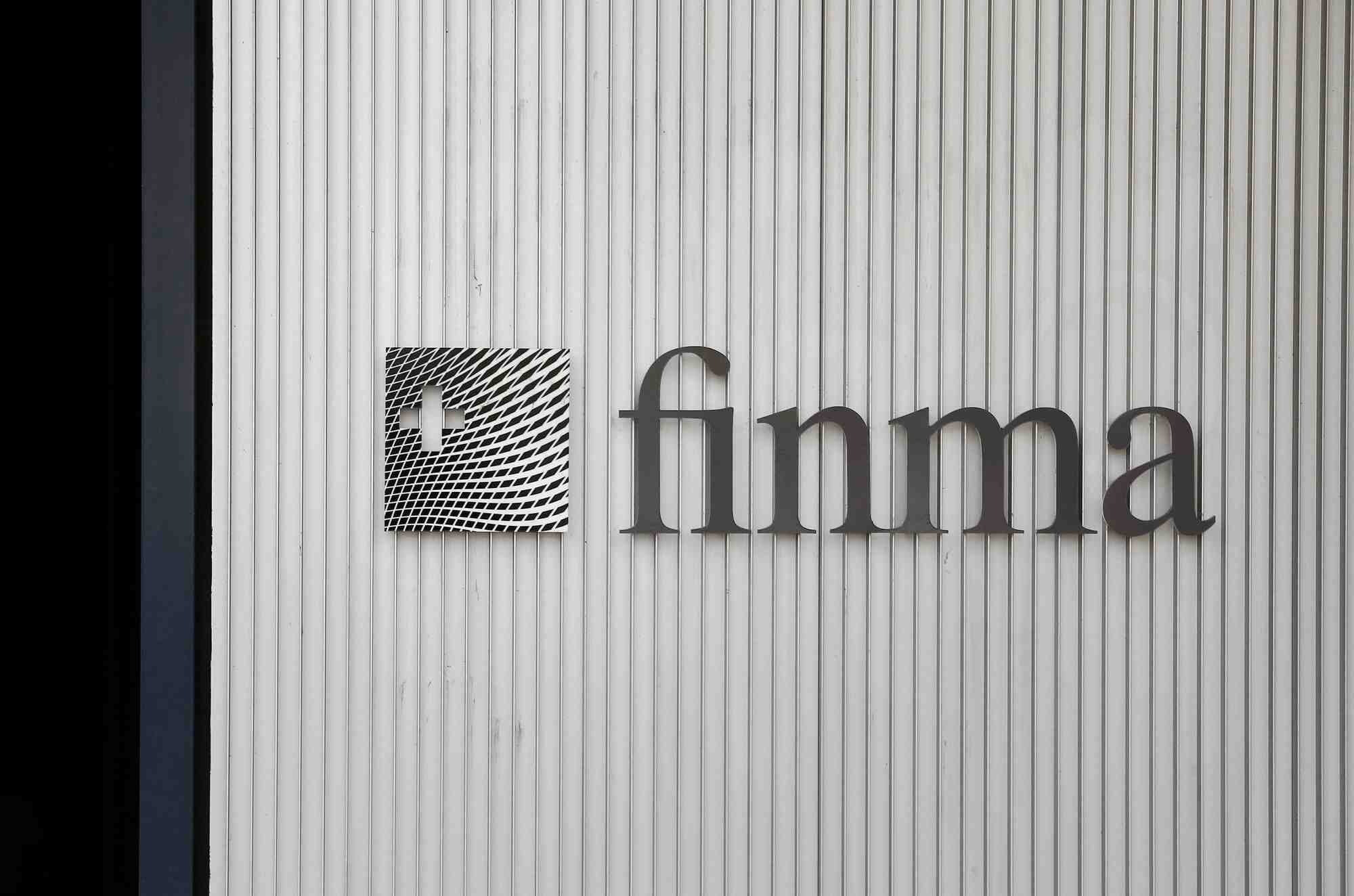 Photo d'archives du logo de l’autorite federale de surveillance des marches financiers (finma)
